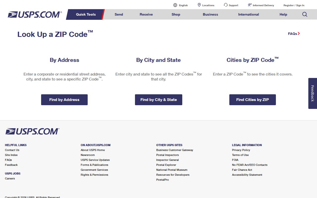 Acton ZIP code directory USPS address and ZIP validation route